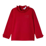 MAYORAL shirt tinta unita cn colletto e stampa Rosso per Neonata 2089 ROSSO MAYORAL