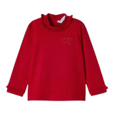 MAYORAL shirt tinta unita cn colletto e stampa Rosso per Neonata 2089 ROSSO MAYORAL