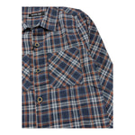 NEVER TOO camicia manica lunga fantasia quadri Blu per Bambino NT1793B BLU NEVER TOO