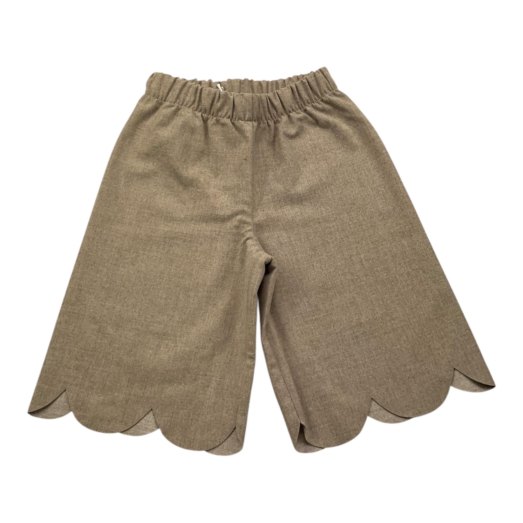 IL GUFO pantalone modello palazzo tinta unita con elastico in vita Beige per Neonata A24PL414W0003XX BEIGE IL GUFO