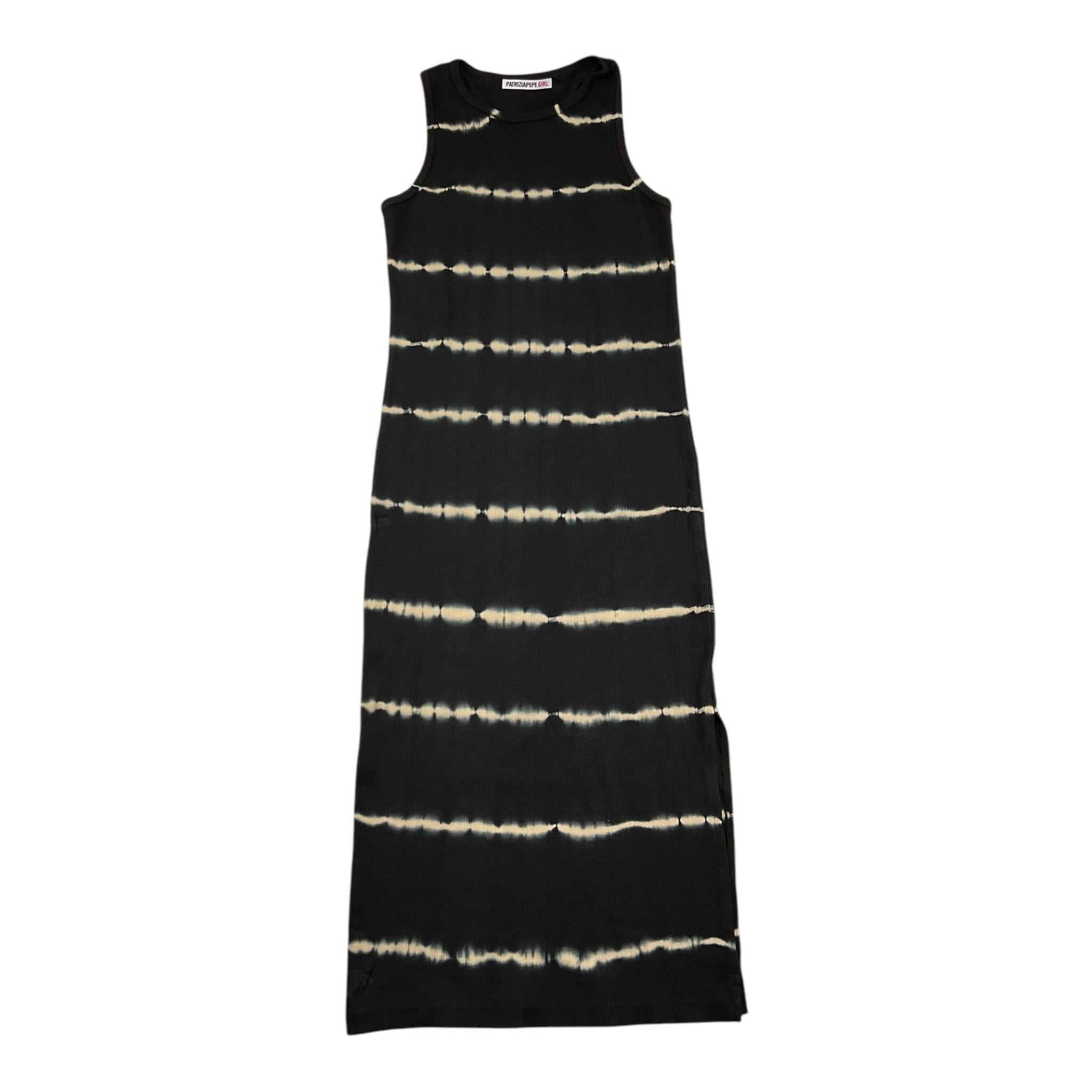 PATRIZIA PEPE abito giromanica tinta unita Nero per Bambina 7A0493 NERO PATRIZIA PEPE