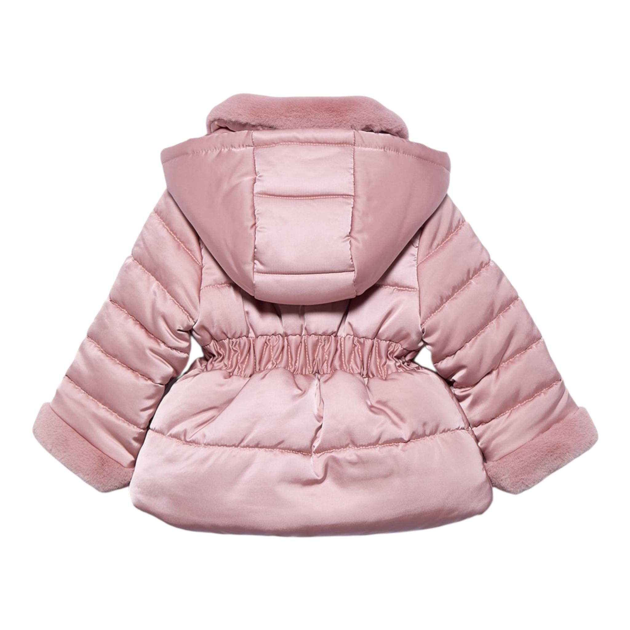 ABEL & LULA giubbino tinta unita con zip e cappuccio Rosa per Neonata 5818XX ROSA ABEL & LULA