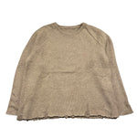 @MADILLY maglia tinta unita con strappi Beige per Bambino 01979 BEIGE @MADILLY