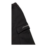 HINNOMINATE pantalone tuta tinta unita con logo Nero per Bambina 3635PF00008 NERO HINNOMINATE
