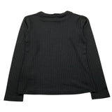 FUN & FUN shirt girocollo tinta unita Nero per Bambina FNBTS12662 NERO FUN & FUN