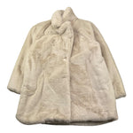 LU LU BY MISS GRANT pelliccia tinta unita modello cappotto Panna per Bambina LL2398 PANNA LU LU BY MISS GRANT
