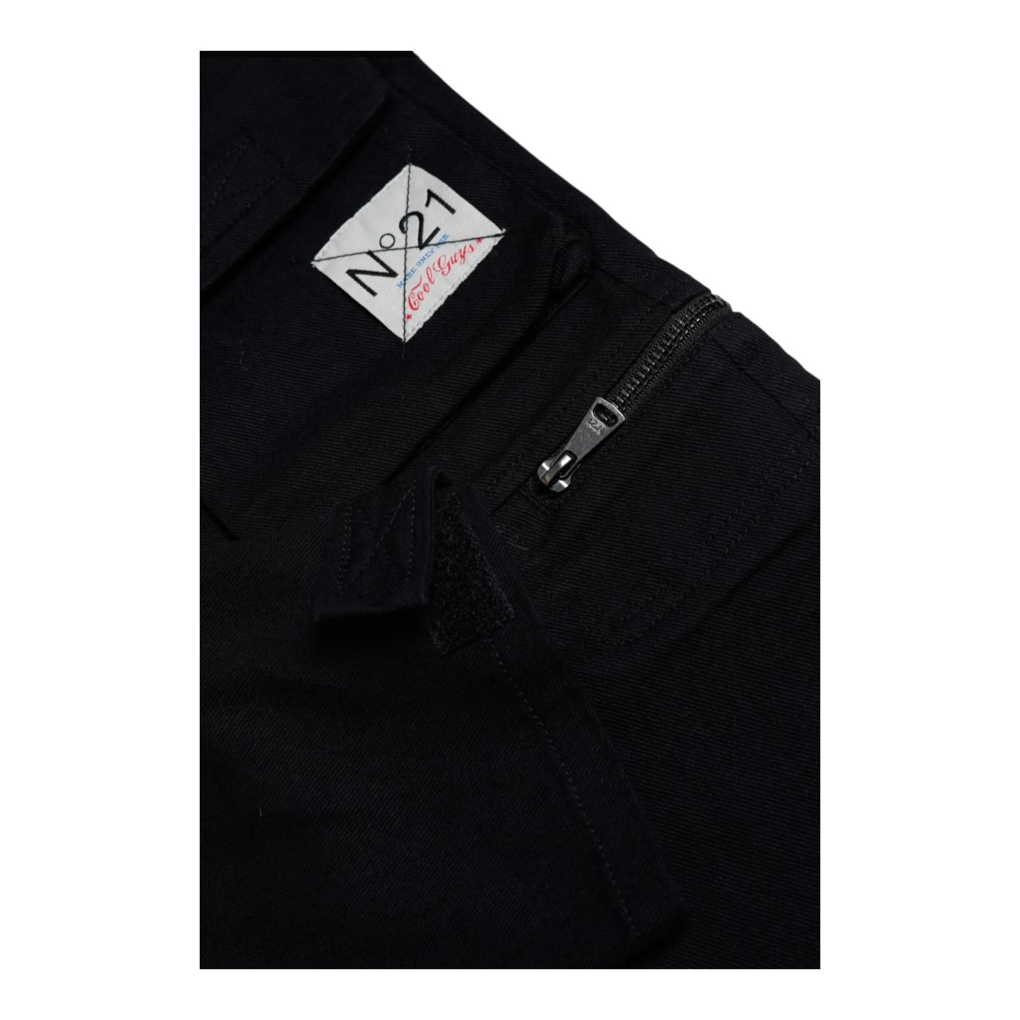 MSGM pantalone tinta unita con elastico in vita Nero per Bambino N21763 NERO MSGM