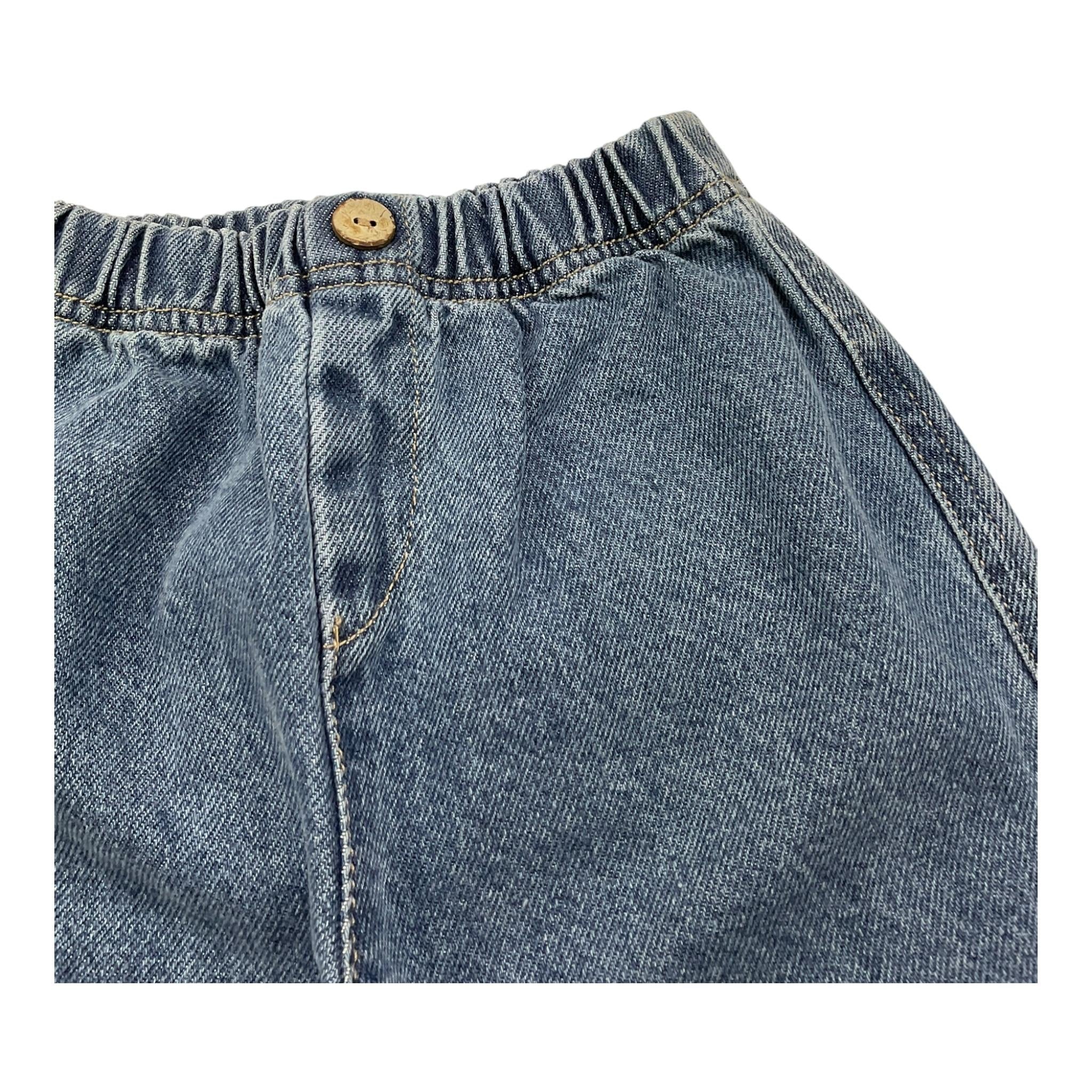 PLAY UP jeans tinta unita con elastico in vita Blu per Bambino PA011AP11608J BLU PLAY UP