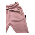 JOHN RICHMOND pantalone tuta tinta unita con logo Rosa per Neonata RIA25014PAA ROSA JOHN RICHMOND