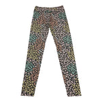 GUESS leggins tinta unita con fantasia maculata Nero per Bambina J2YB00MC01P NERO GUESS