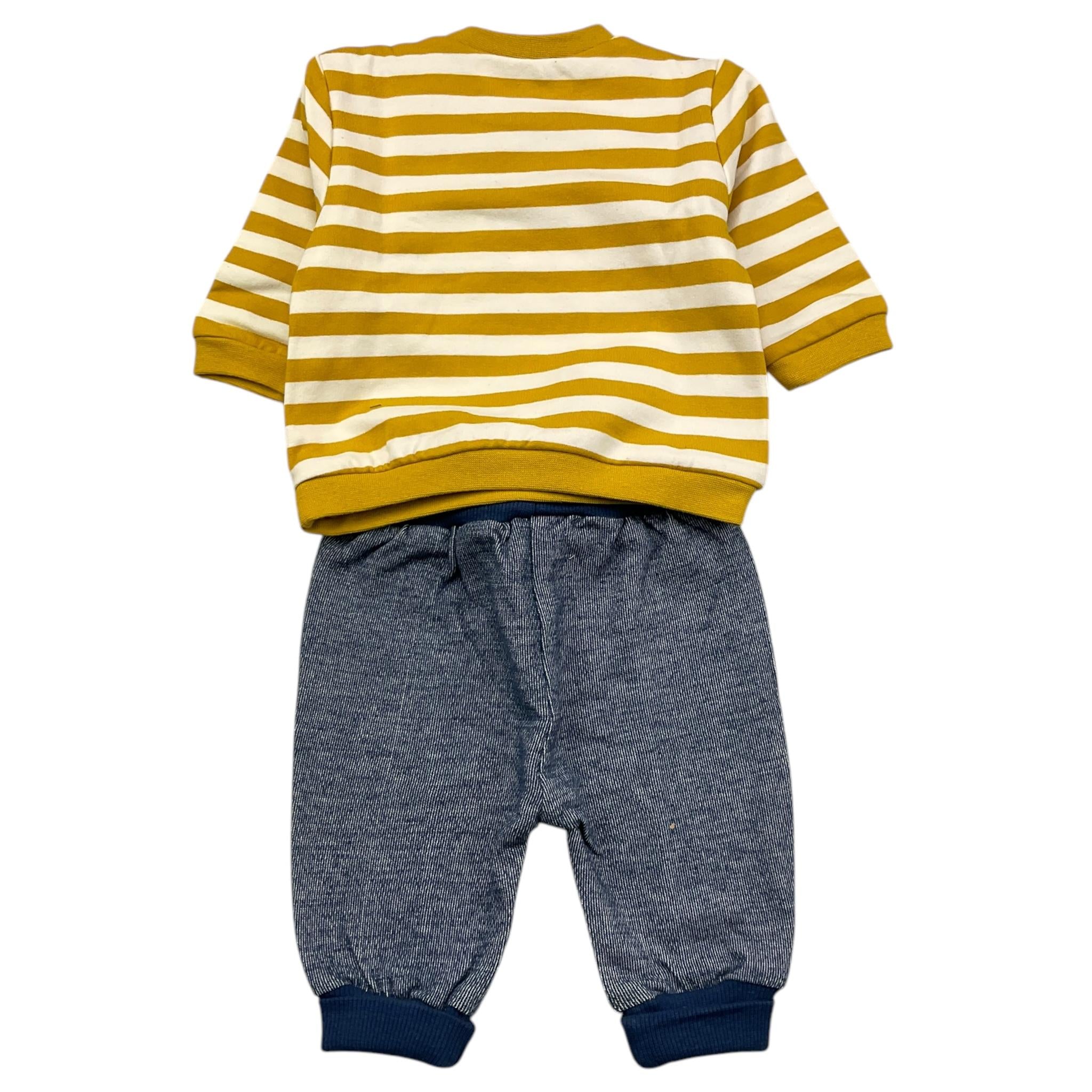 MAYORAL completo 2 pezzi felpa-pantalone Giallo per Neonato 262534 GIALLO MAYORAL