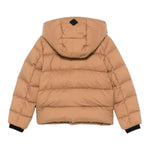 HERNO giubbino tinta unita con cappuccio Cammello per Bambino PI000025X CAMMELLO HERNO