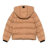 HERNO giubbino tinta unita con cappuccio Cammello per Bambino PI000025X CAMMELLO HERNO