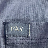 FAY shirt tinta unita girocollo con taschino Blu per Bambino FT8P20 BLU FAY