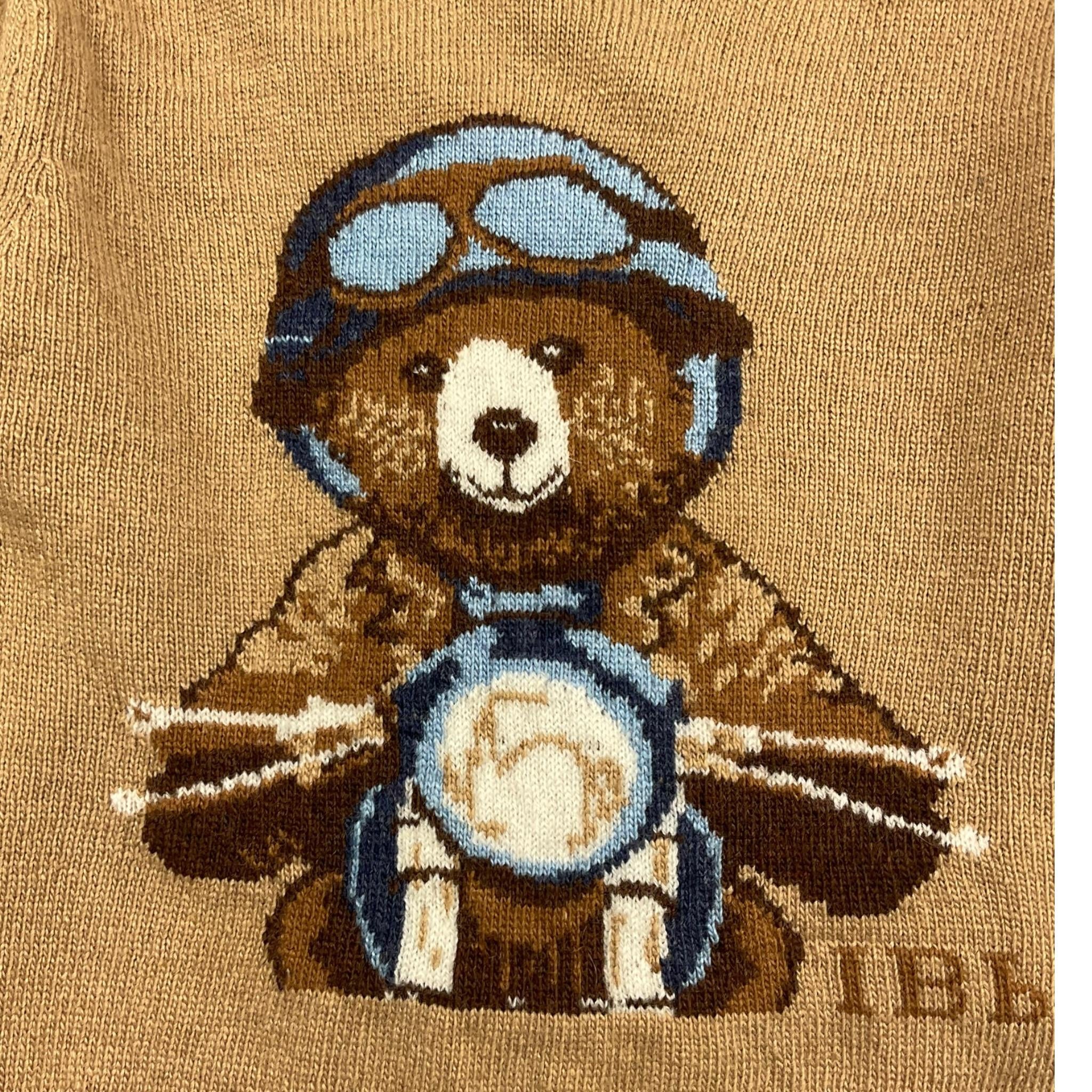 LE BEBE' maglia tinta unita con stampa Biscotto per Neonato LBB5227 BISCOTTO LE BEBE'