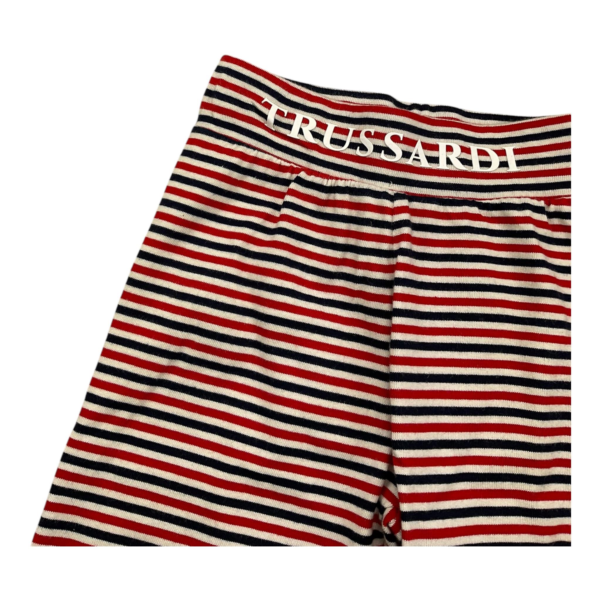 TRUSSARDI pantaloe fantasia a righe Multicolor per Neonata TIA25224 MULTICOLOR TRUSSARDI