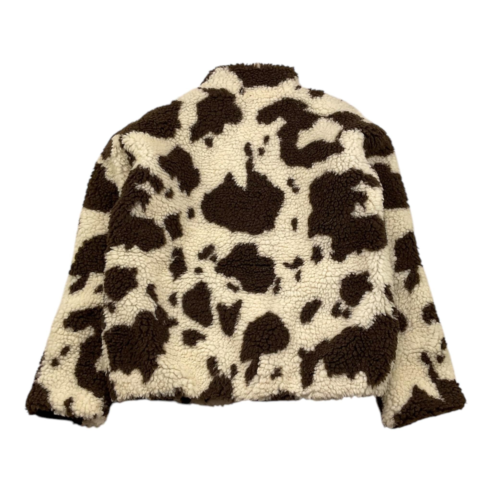 SAINT BARTH giubbino bicolore con fantasia e zip Panna per Bambina JYA0001 PANNA SAINT BARTH
