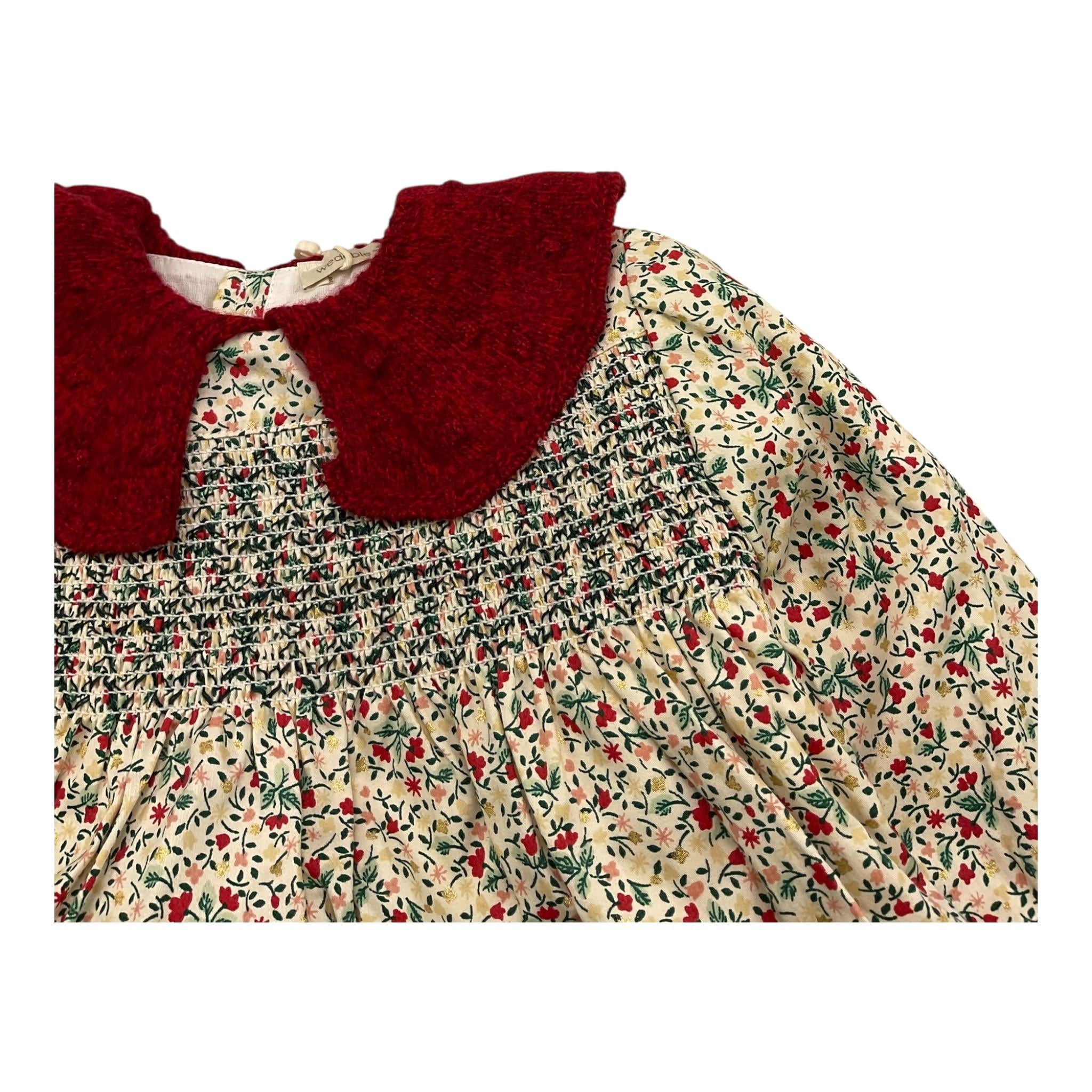 WEDOBLE abito manica lunga fantasia floreale Panna per Neonata I2410704 PANNA WEDOBLE