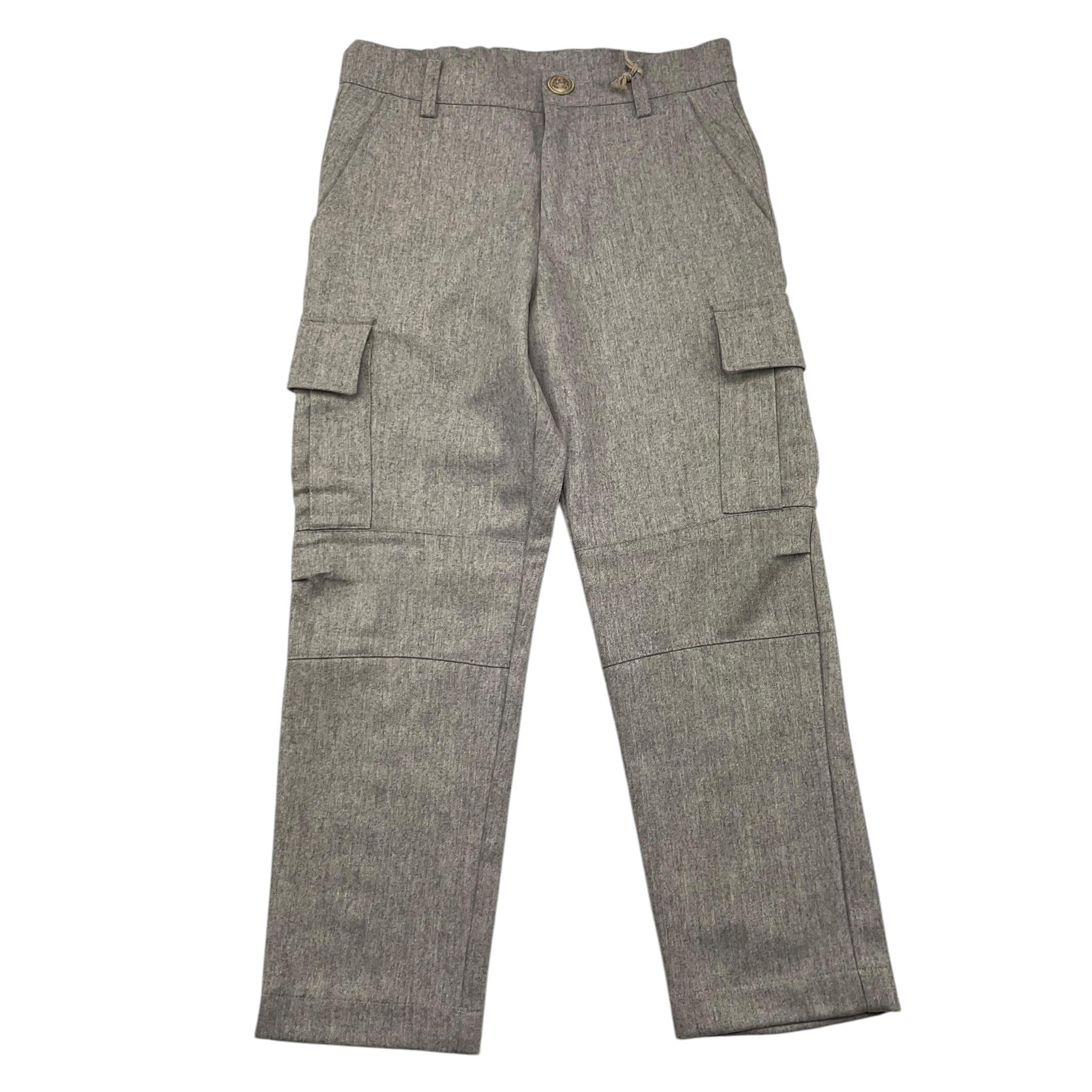 ELEVENTY pantalone tinta unita con tasche america Grigio per Bambino EV6P20 GRIGIO ELEVENTY