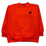 NEVER TOO felpa chiusa girocollo tinta unita Arancione per Bambino NT2158B ARANCIONE NEVER TOO