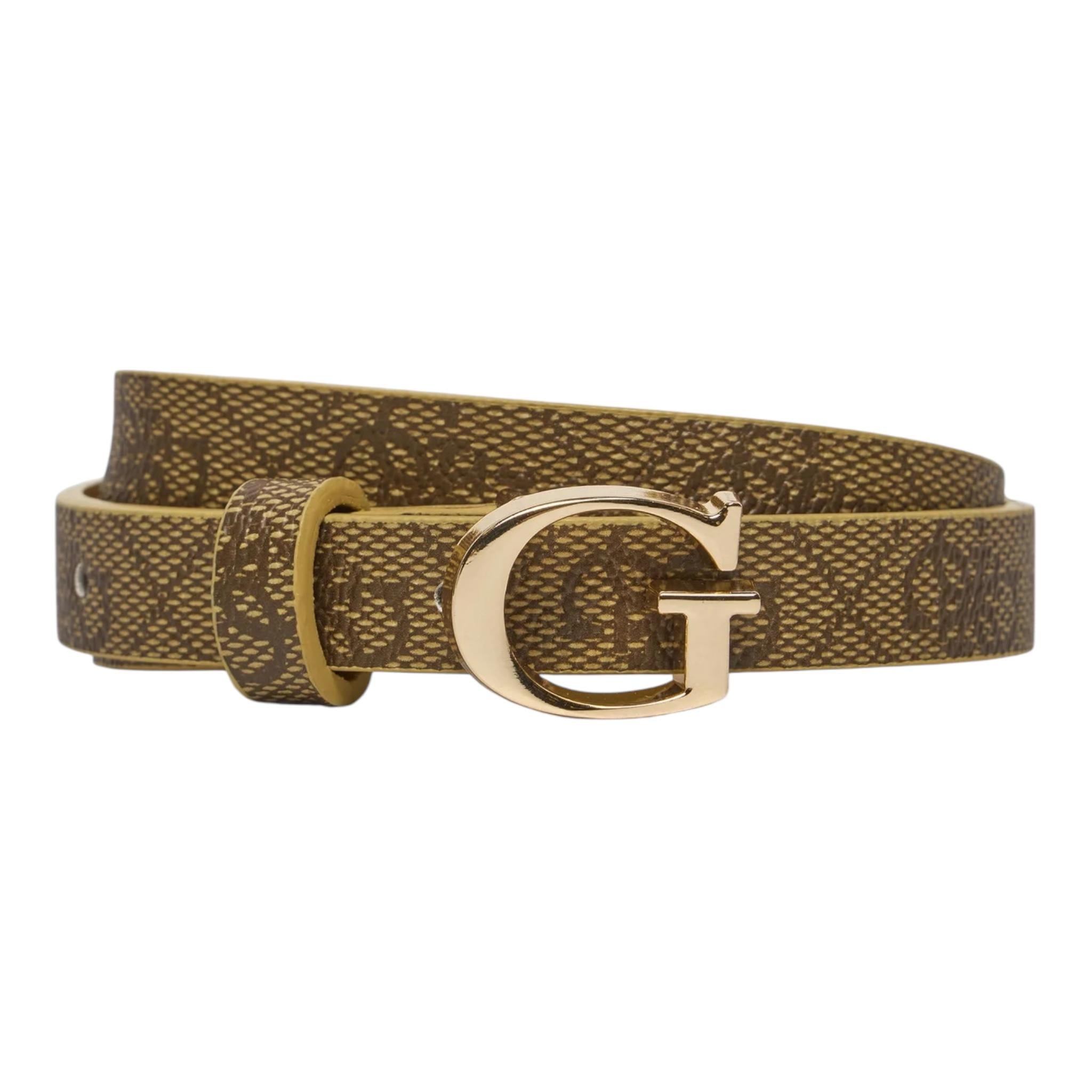 GUESS cintura tinta unita con logo Beige per Bambina J4BZ52WFMF0 BEIGE GUESS
