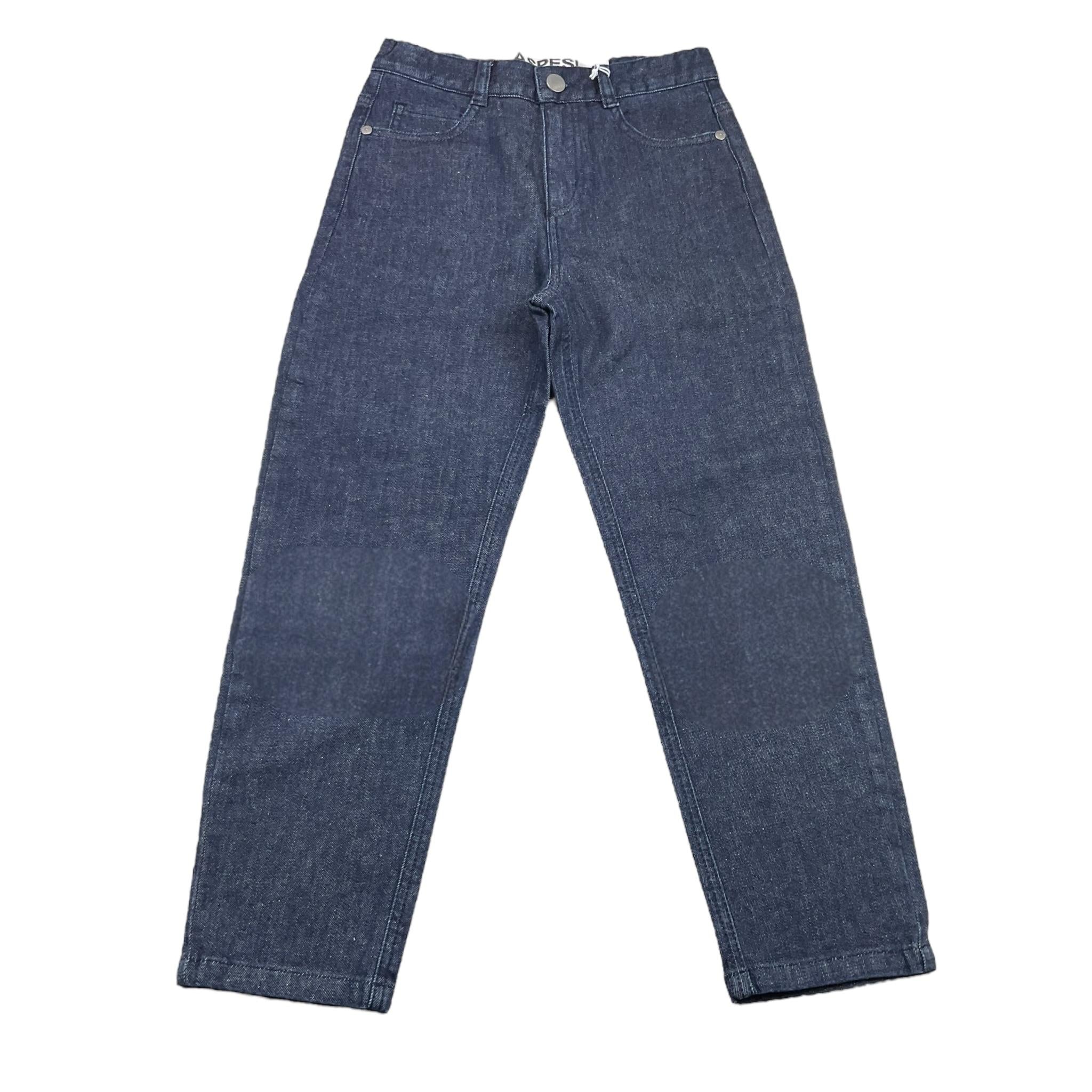 ASPESI jeans tinta unita con girovita regolabile Blu per Bambino F24072PLJ0046 BLU ASPESI