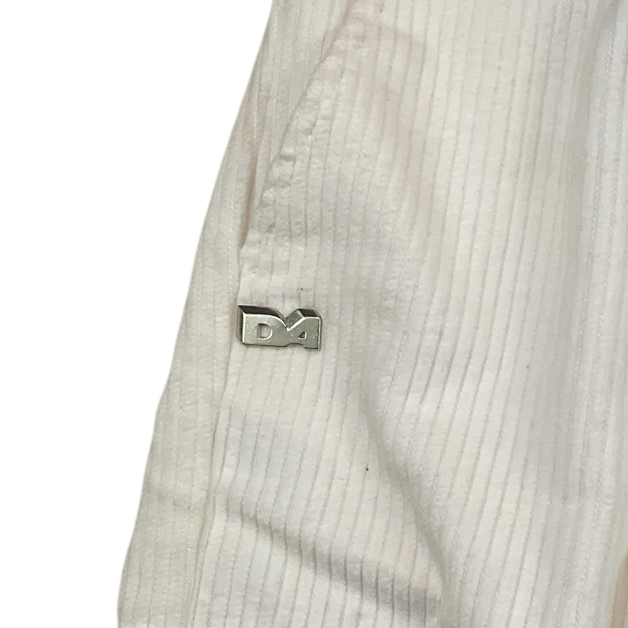 DANIELE ALESSANDRINI pantalone tinta unita con elastico in vita Bianco per Bambino 1231P00007 BIANCO DANIELE ALESSANDRINI