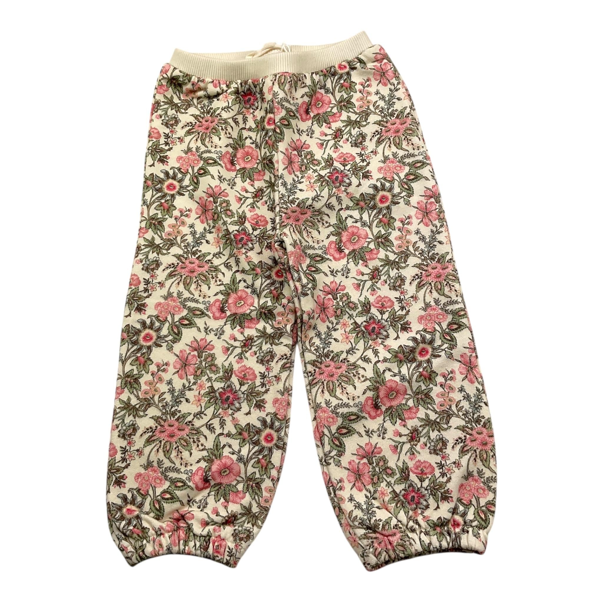 LOUISE MISHA pantalone tuta tinta unita con stampa fiori Panna per Neonata FRPW24S0114 PANNA LOUISE MISHA