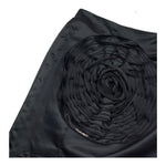 TWINSET gonna tinta unita cn ricamo fiore Nero per Bambina 241GJ2171 NERO TWINSET