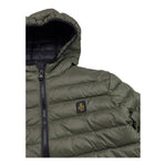 REFRIGIWEAR giubbino tinta unita cn cappuccio Verde per Bambino RW789 VERDE REFRIGIWEAR