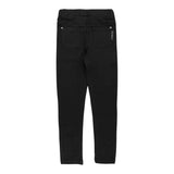 JOHN RICHMOND pantalone tinta unita con applicazioni Nero per Bambina RGA24020LEX NERO JOHN RICHMOND