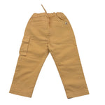 PLEASE pantalone tinta unita con elastico in vita Beige per Neonato PE61132B43 BEIGE PLEASE