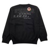 CESARE PACIOTTI cardigan scollo a v tinta unita cn applicazioni Nero per Bambino MGICE5313BX NERO CESARE PACIOTTI