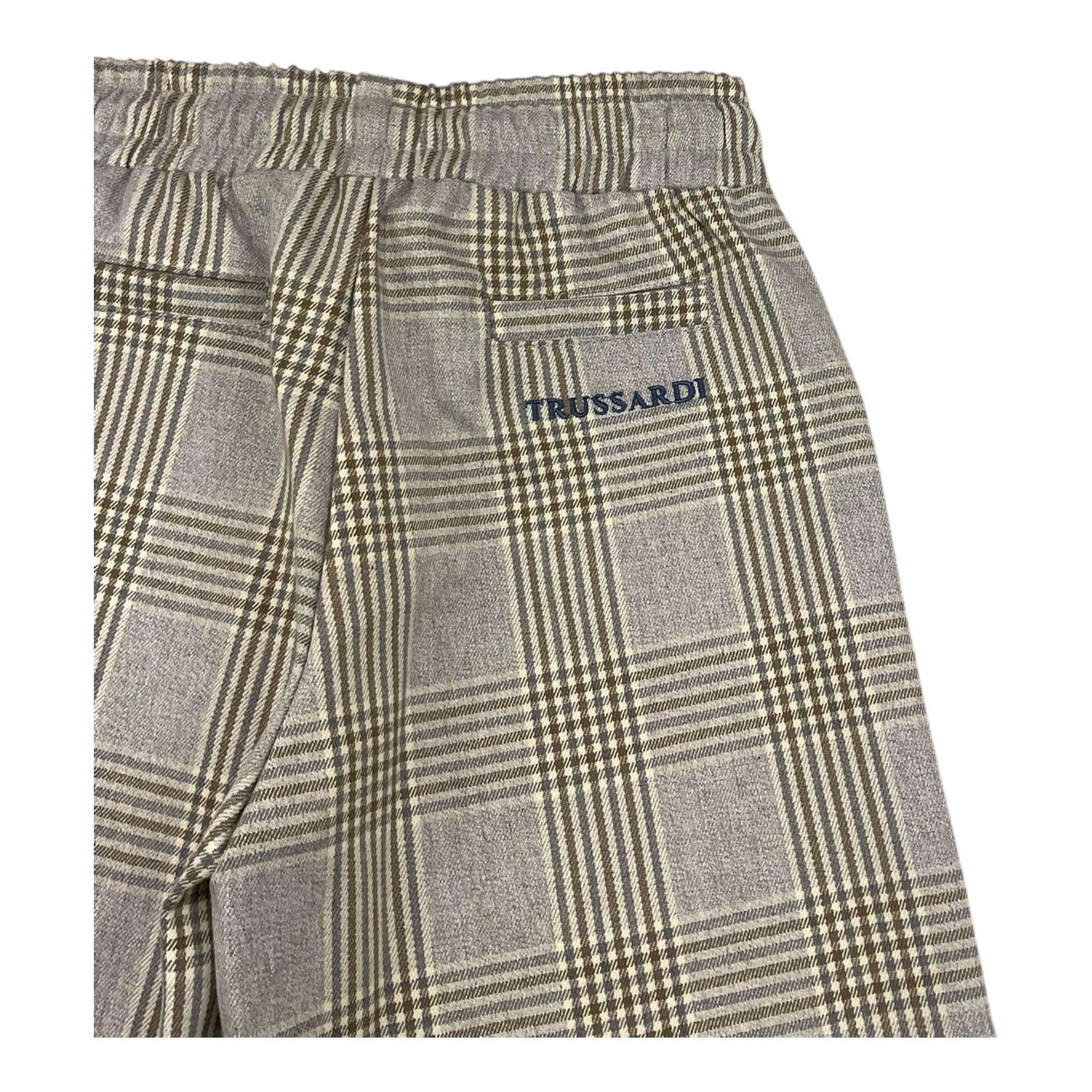 TRUSSARDI pantalone stampa fantasia modello zampa cn elastico in vita Grigio per Bambina TGA25042PA GRIGIO TRUSSARDI