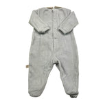 LALALU' tutina tinta unita con stampa Azzurro per Neonato TCL1NXX AZZURRO LALALU'