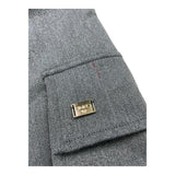 PINKO pantalone tinta unita con tasconi Grigio per Bambina F4PIJGPA020 GRIGIO PINKO