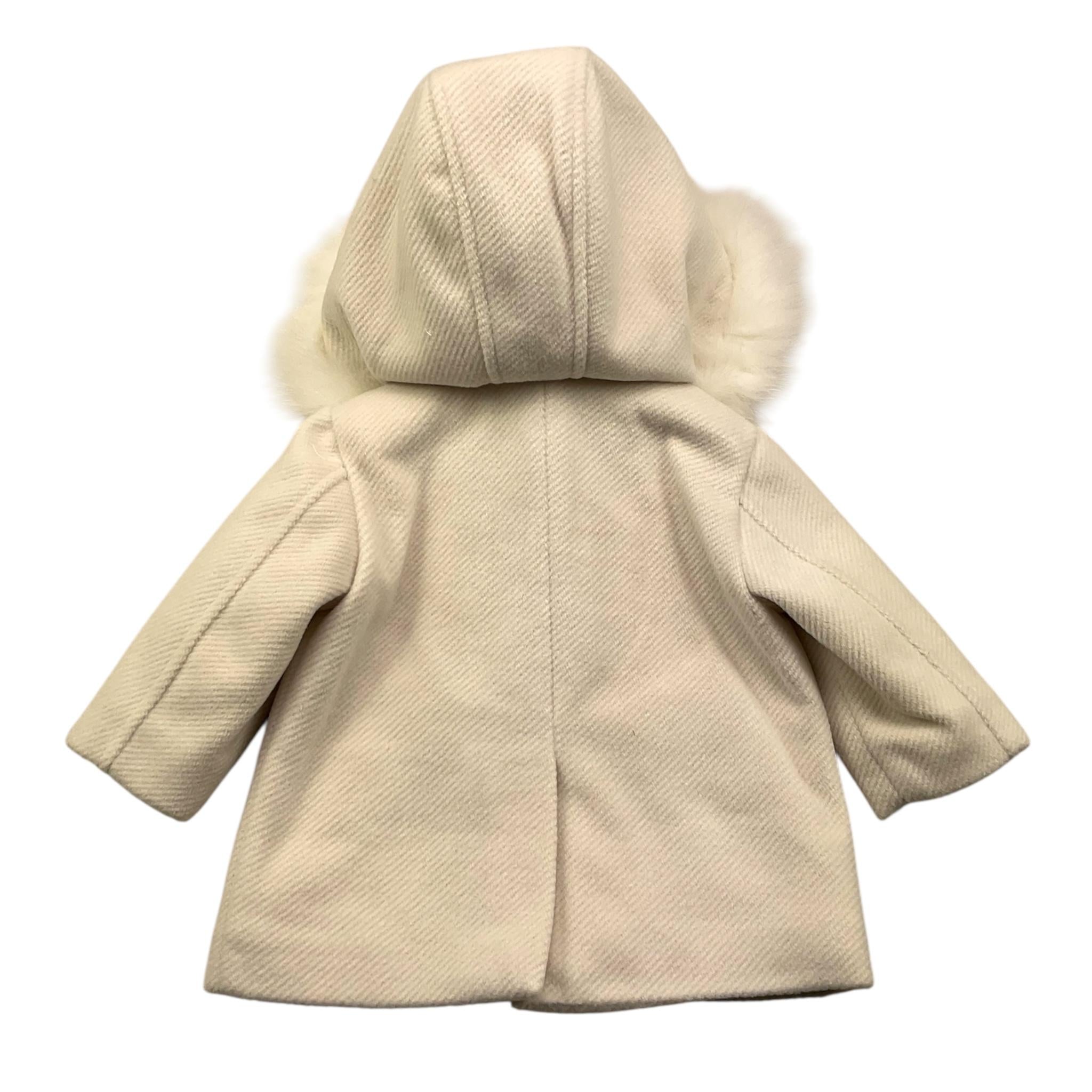 BARCELLINO cappotto tinta unita cn cappuccio Beige per Neonato 116113 BEIGE BARCELLINO