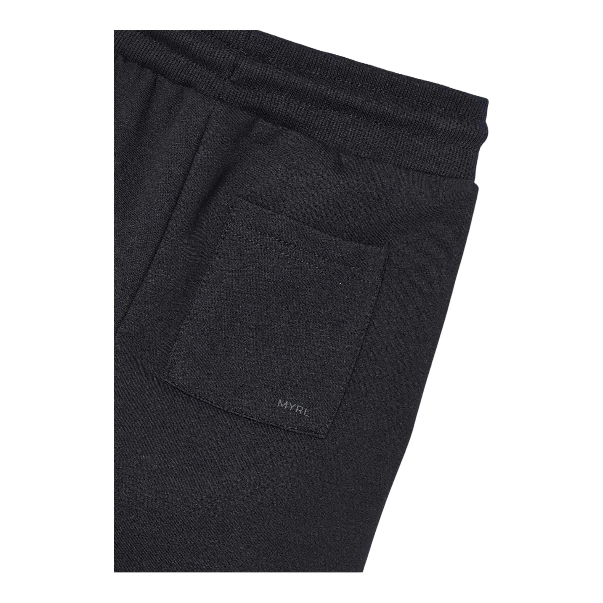 MAYORAL pantalone tuta tinta unita con elastico in vita Nero per Bambino 725 NERO MAYORAL