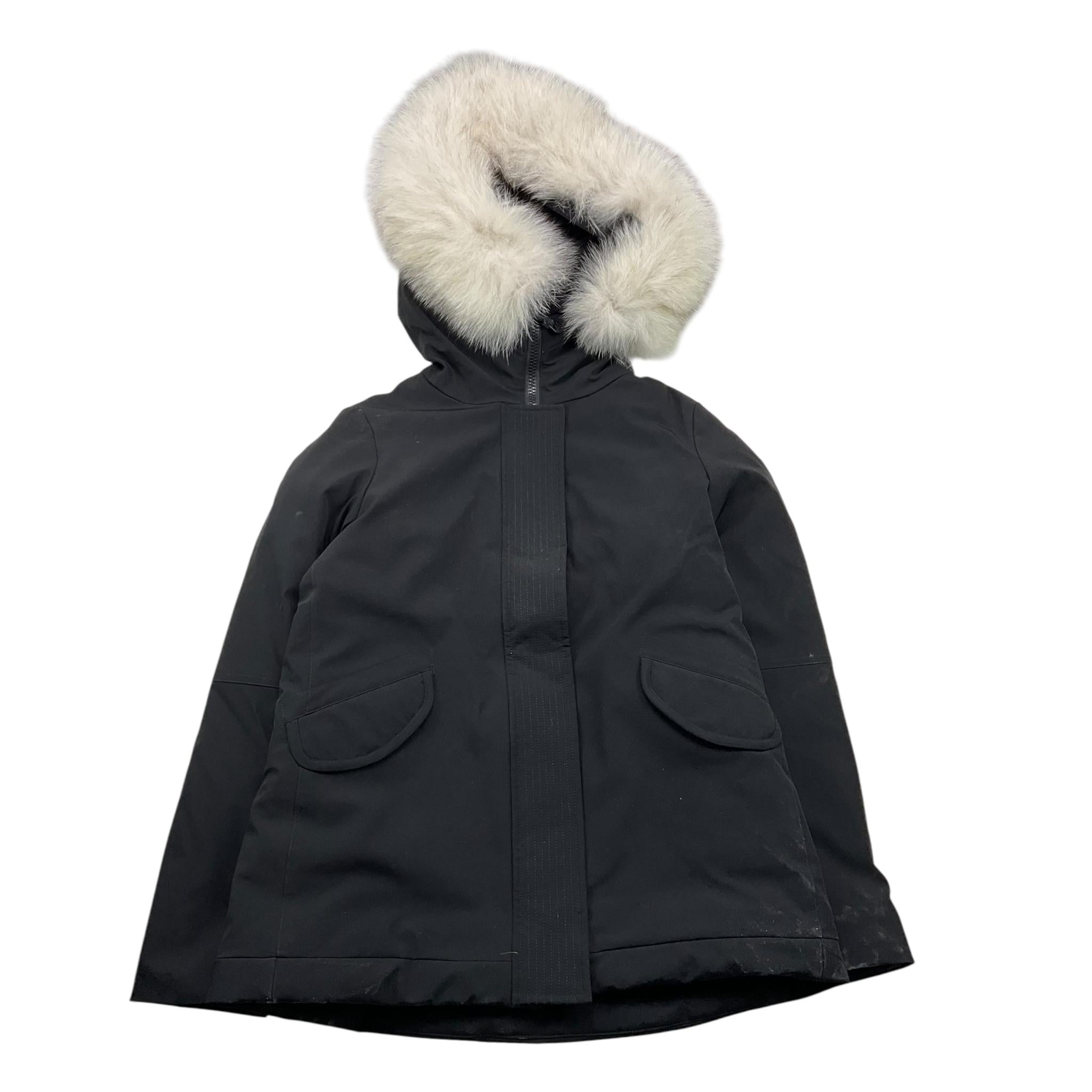 PEUTEREY giubbino tinta unita con zip e cappuccio Nero per Bambino PKK1967 NERO PEUTEREY