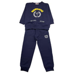CESARE PACIOTTI completo 2pz felpa-pantalone tinta unita Blu per Bambino COMP5318BX BLU CESARE PACIOTTI