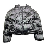 REFRIGIWEAR giubbino tinta unita con zip e cappuccio Nero per Bambina RWG961 NERO REFRIGIWEAR