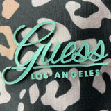 GUESS leggins tinta unita con fantasia maculata Nero per Bambina J2YB00MC01P NERO GUESS