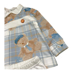 LE BEBE' completo 2pz shirt-ghettina Azzurro per Neonato LBB3723 AZZURRO LE BEBE'