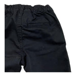TRUSSARDI pantalone tinta unita con elastico in vita Nero per Neonato TIA25076 NERO TRUSSARDI