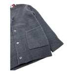 PAOLO PECORA cardigan tinta unita con bottoni Grigio per Bambino PP4092 GRIGIO PAOLO PECORA