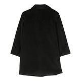 TWINSET cappotto tinta unita con frange Nero per Bambina 232GJ2062 NERO TWINSET