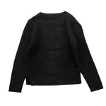 LIU JO cardigan tinta unita con applicazioni fiocchi Nero per Neonata KF4038 NERO LIU JO
