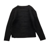 LIU JO cardigan tinta unita con applicazioni fiocchi Nero per Neonata KF4038 NERO LIU JO