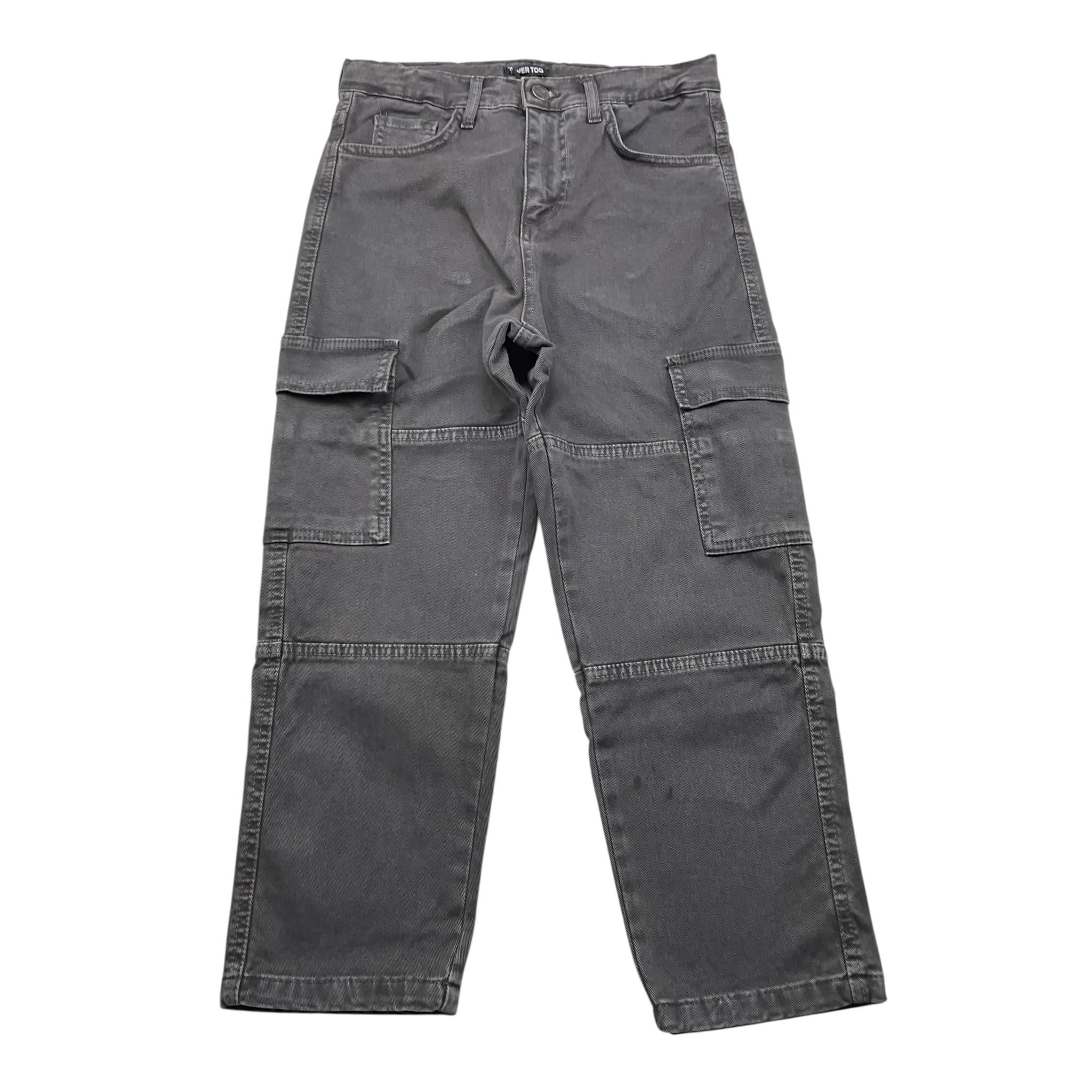 NEVER TOO jeans tinta unita con girovita regolabile Grigio per Bambino NT2073RX GRIGIO NEVER TOO