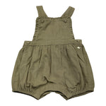 TARTINE ET CHOCOLAT salopette tinta unita Verde per Neonata TZ21001 VERDE TARTINE ET CHOCOLAT